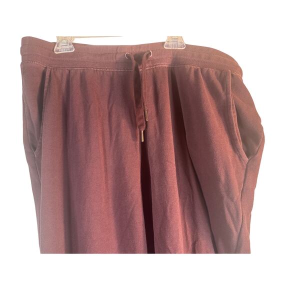 Old Navy Raisin Arizona/Maroon Easy Vintage Style Joggers LARGE TALL - Picture 2 of 8